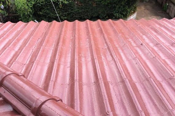 雨漏り防止の為の屋根塗装①