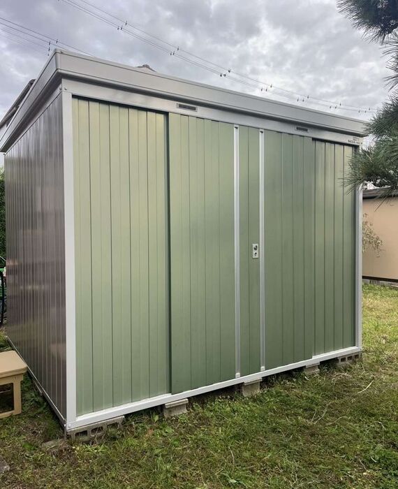 物置小屋塗装工事②