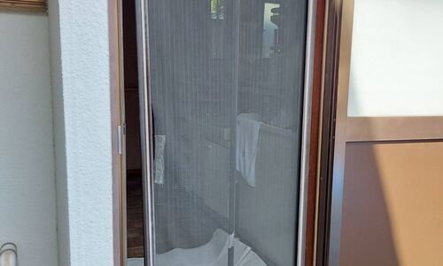 玄関網戸ビフォー